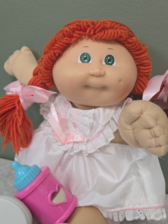 Coleco Other - Vintage Cabbage Patch Doll with Red Hair and Green Eyes